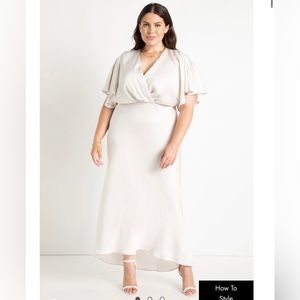 Eloquii || NWT Kimono Sleeve Maxi Dress || Size 18